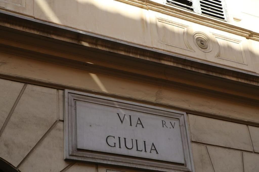 Ferienwohnung Casa De' Medici In Via Giulia Rom Exterior foto