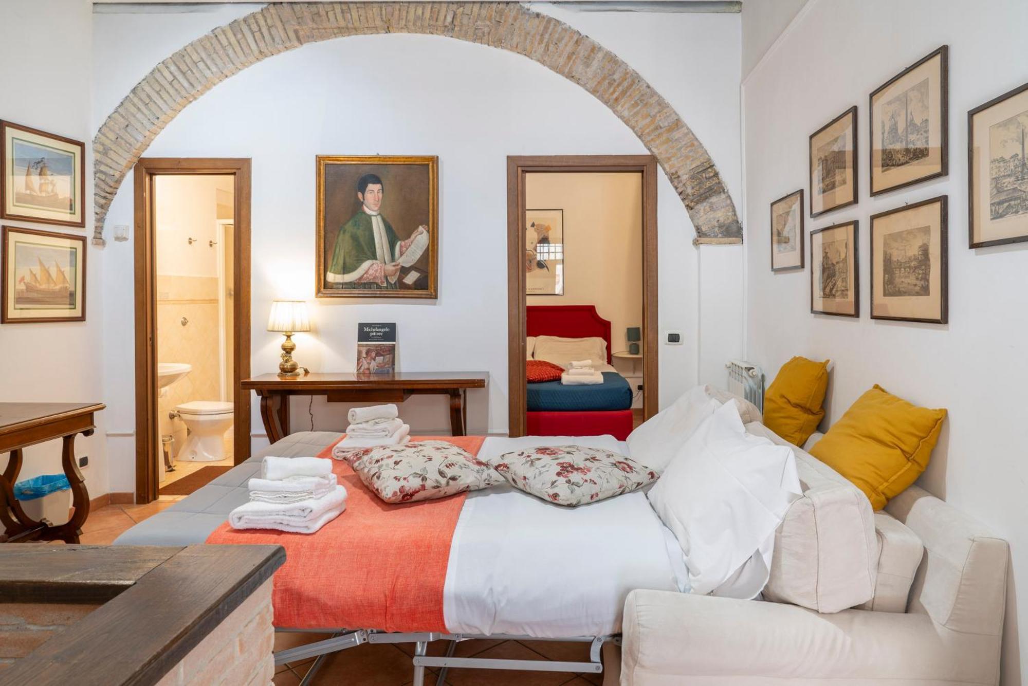 Ferienwohnung Casa De' Medici In Via Giulia Rom Exterior foto